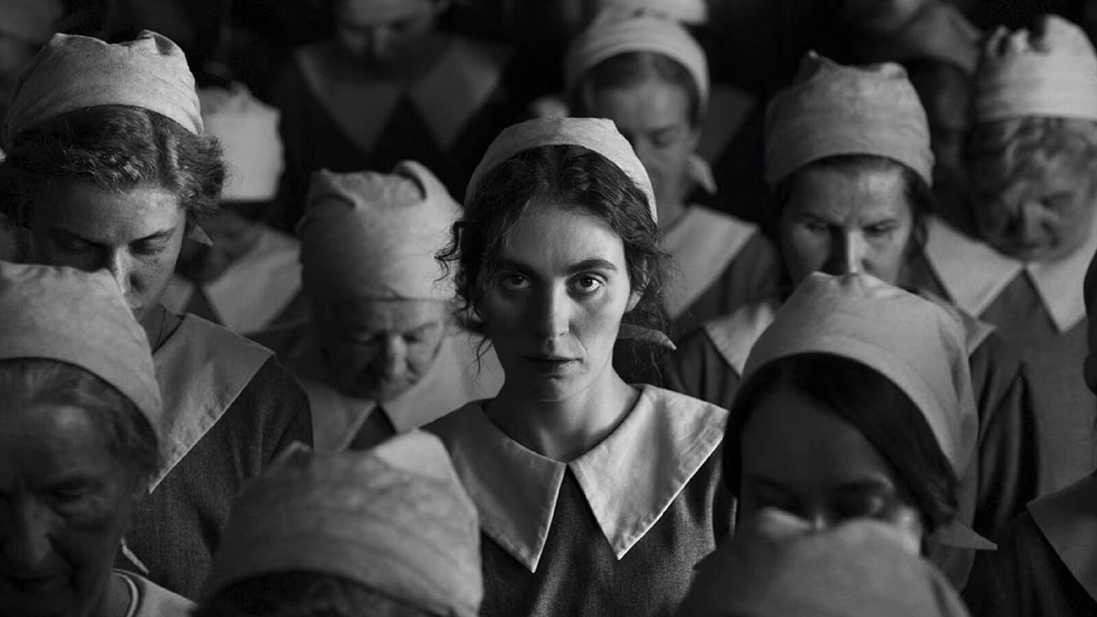 A still from The Girl With the Needle