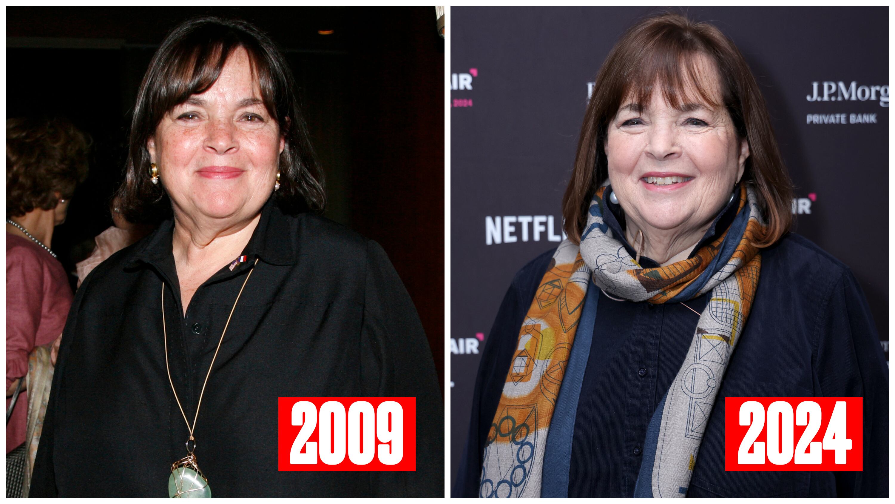 Ina Garten's consistent bob