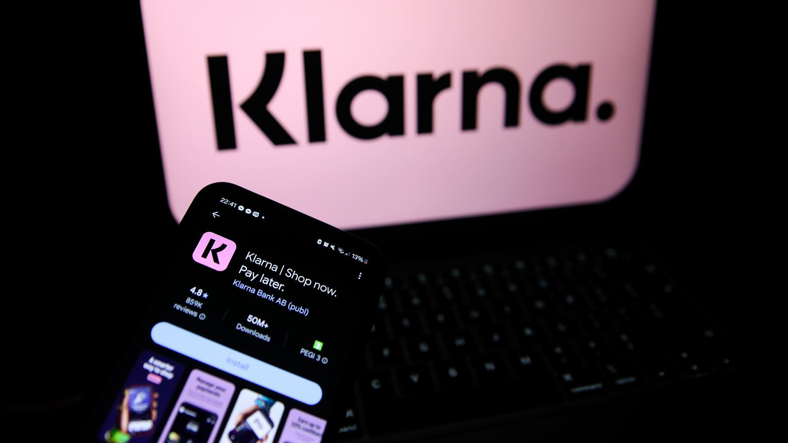 The Klarna logo