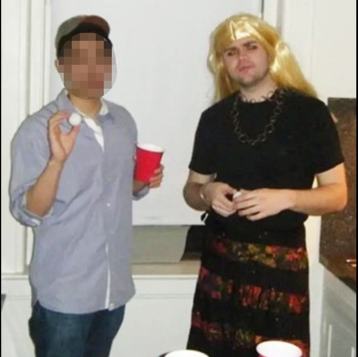Photo: JD Vance In Drag at Beer Pong PartyUnlike His Friend Photo: JD Vance In Drag at Beer Pong PartyUnlike His Friend